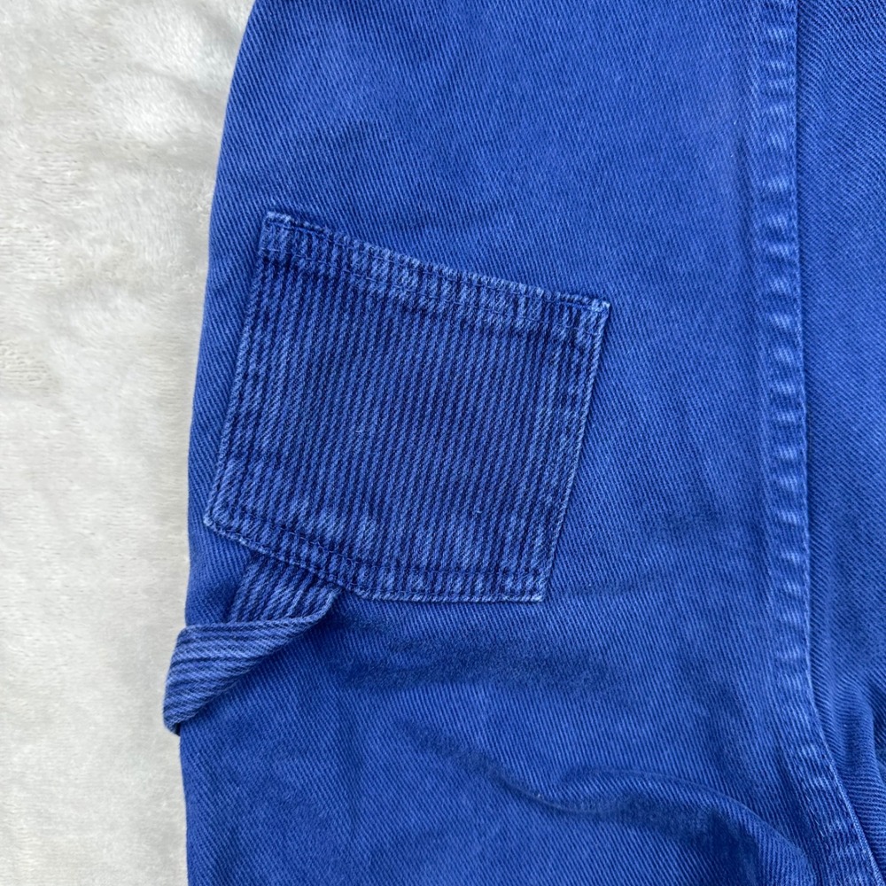 Vintage‎ 1990s OshKosh B'gosh Blue Overalls Toddler 3T Made USA Cotton Snap Leg - Picture 11 of 16